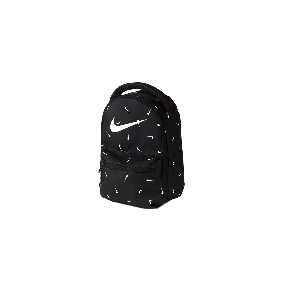 Nike Classic Fuel Pack Lunch Bag - Black, White Swoosh One Size New With Tags